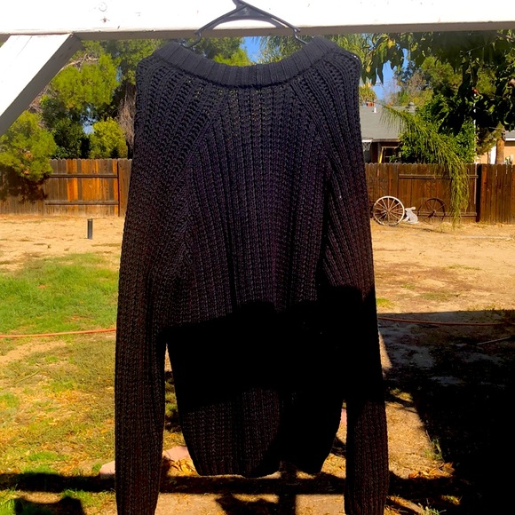 Express Black Cardigan Large - Picture 2 of 3